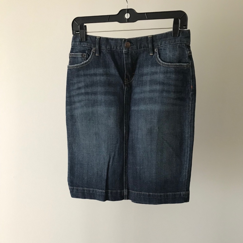 J.Crew jean skirt